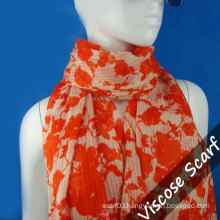 Orange Long Scarf for Lady